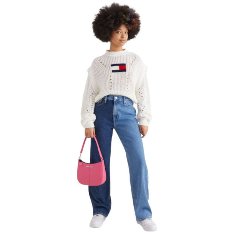 TOMMY JEANS OVRSZD FLAG STITCH SWEATER